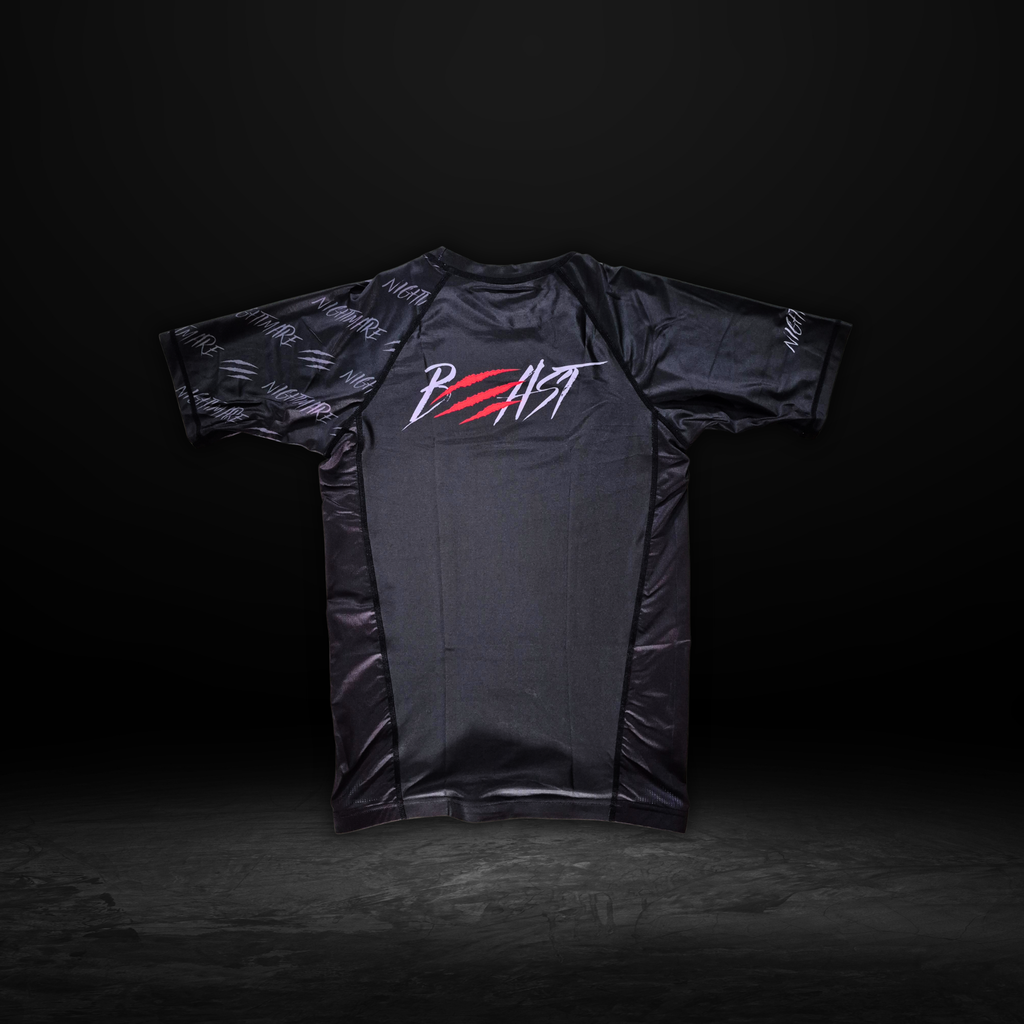 Beast Nightmare Rash Guard Top
